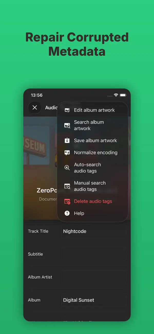 #6. Evertag: Music Tag Editor (iOS) بواسطة: EVERAPPZ SL