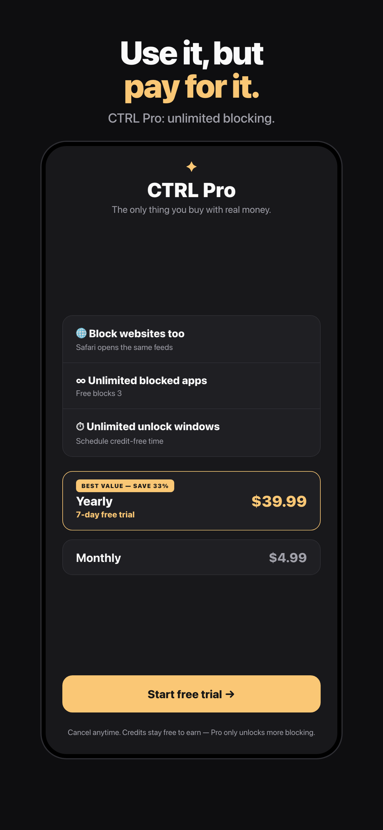CTRL: Earn Your Scroll