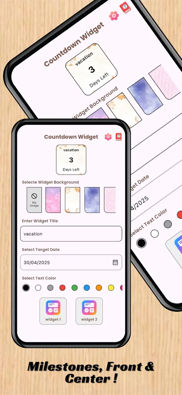 Screenshot #3 pour count – suivi du jour