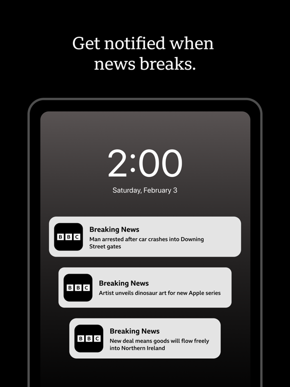 BBC: World News & Stories iPad screenshot 5 - News app