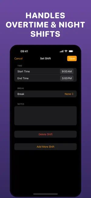 Shift & Hours Tracker: Pay Log screenshot 2