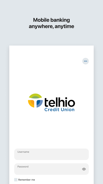 Telhio Mobile Banking Screenshot