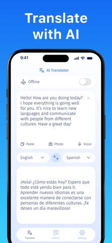 AI Translator: Camera & Voice Screenshot 1 of 6