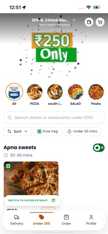 Super Fast - Food Delivery Screenshot 2 of 5