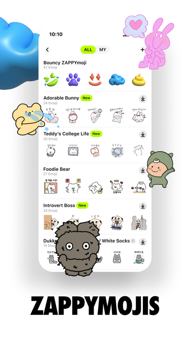 ZAPPY - AI Friends iPhone screenshot 5 - Entertainment app