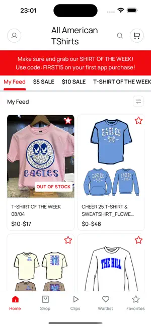 All American TShirts screenshot 2