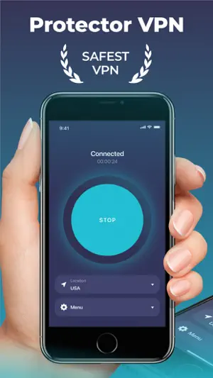 VPN Protector & Proxy screenshot 1