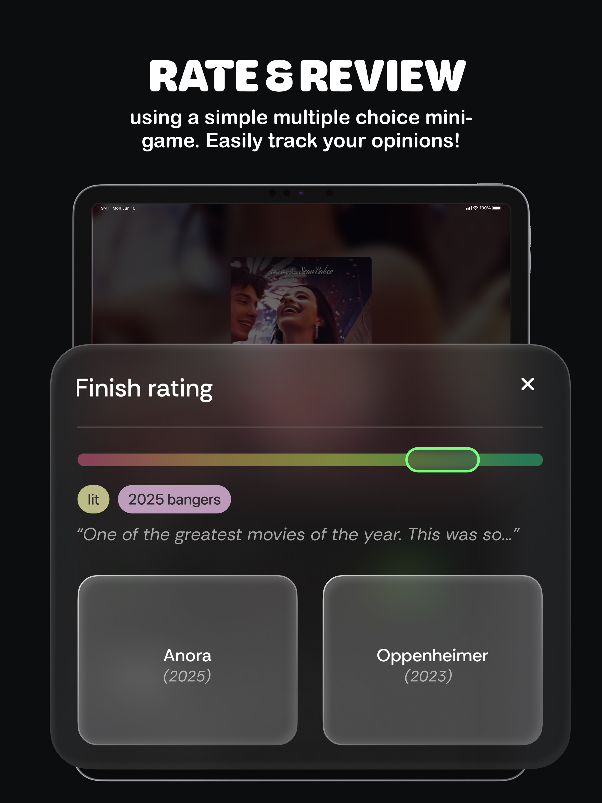 Podiums: Rate, Rank & Discover