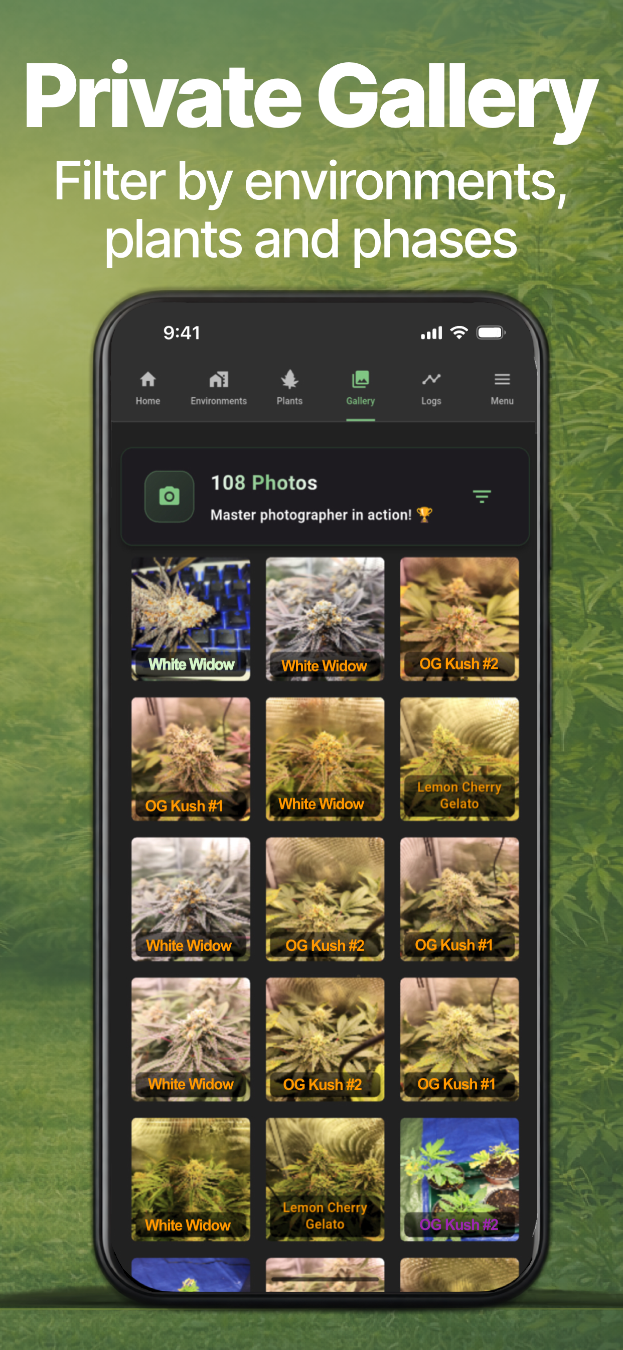 TrackYourGrow - Grow Journal