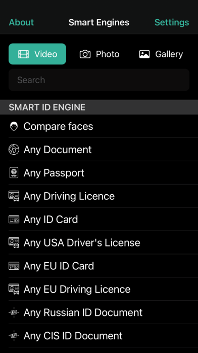 Smart Engines Screenshot