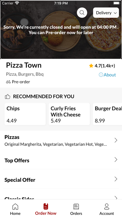 Pizza Town Littleport Screenshot