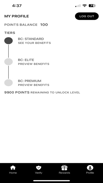 Big Chief Rewards iPhone screenshot 1 - Shopping app