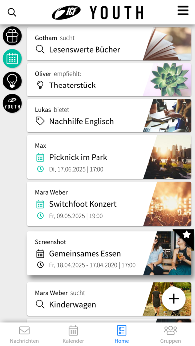 ICF Youth BS app screenshot