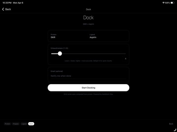 MolDock - Protein-Ligand Dock iPad screenshot