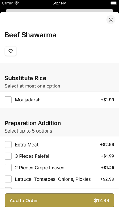 Little Aladdin iPhone screenshot 4 - Food & Drink app