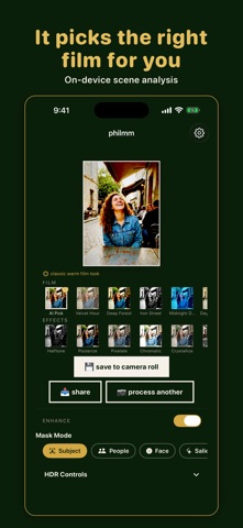 Philmm: AI Photo Editor Screenshot 2 of 9