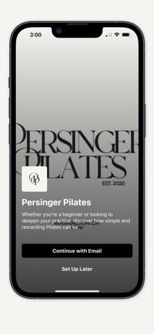 Persinger Pilates screenshot