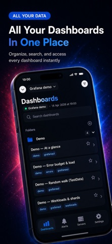 GrafanaUI Screenshot 1 of 5