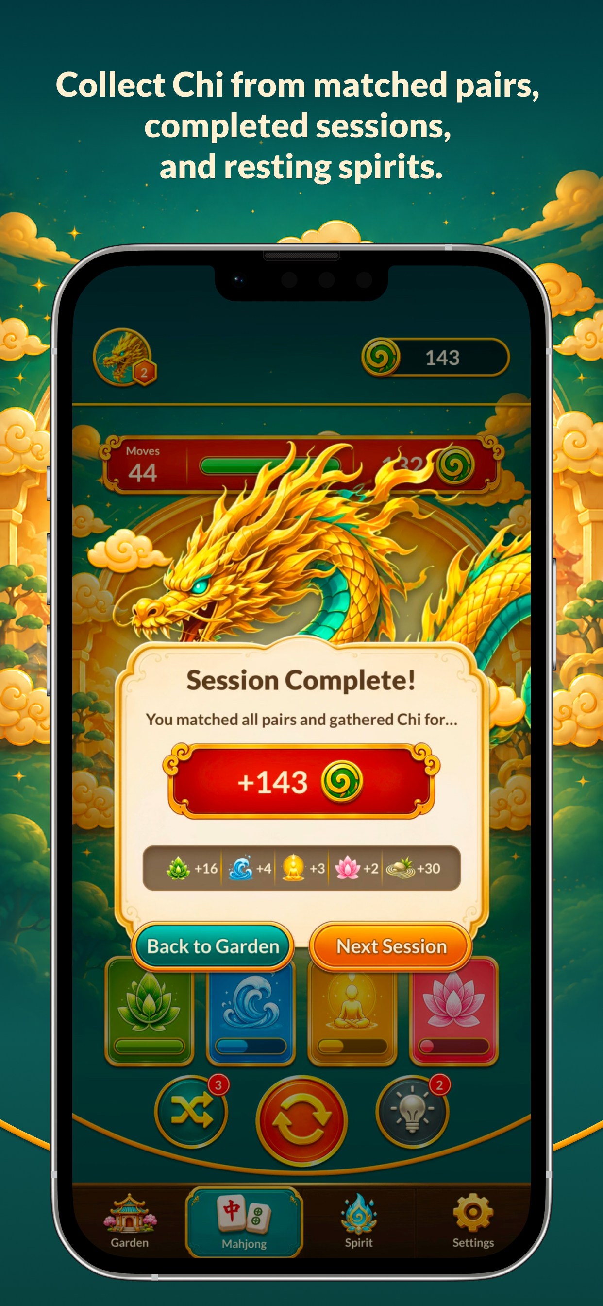 Mahjong Spirit Garden screenshot 3