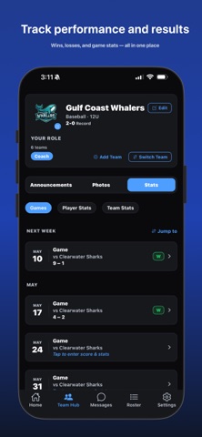 Captain Team Management Screenshot 6 of 7