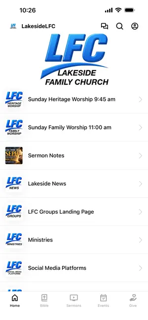 Lakeside Church of God Norman screenshot 2