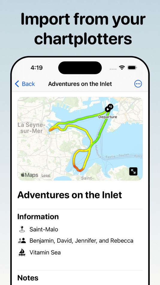 #6. Boating Logbook: Skipper (iOS) 由: Axel Le Pennec