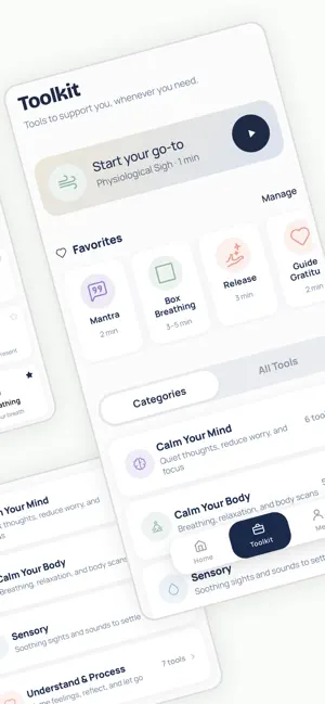 centered space: anxiety & calm screenshot 3