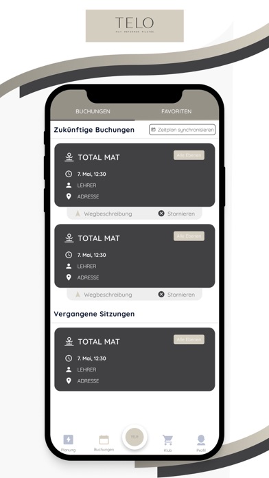 TELO Pilates Screenshot