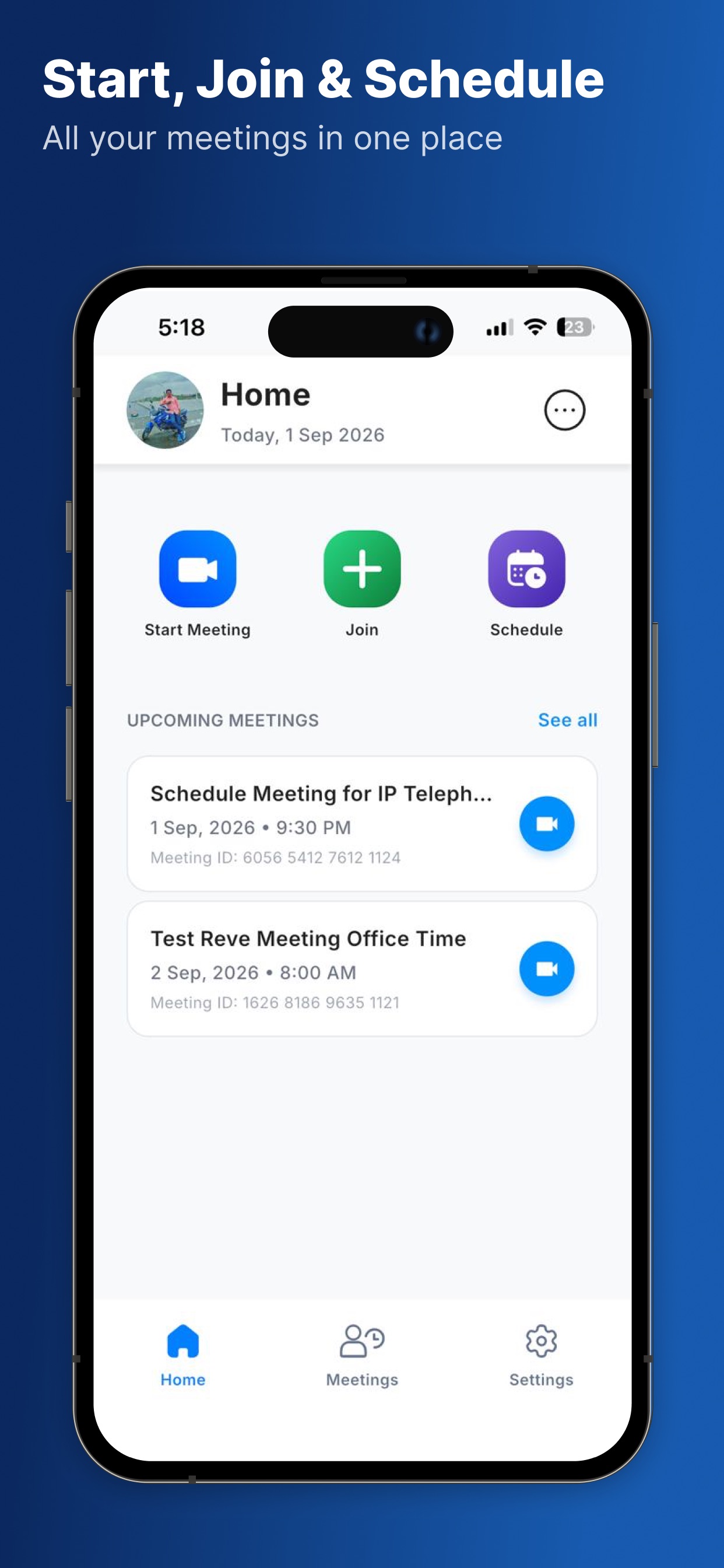 Screenshot 2 of REVE Meeting