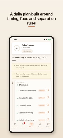 Bolus: Medication Checker iPhone screenshot