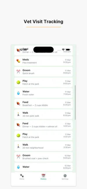 Pet Care Tracker - Daily Log screenshot 4