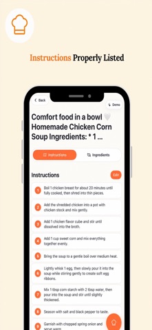 Khana: Recipe Organizer screenshot