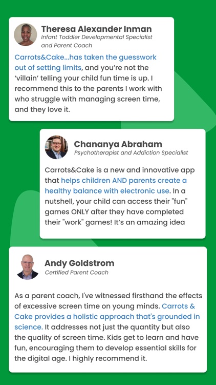 Parental Control: Carrots&Cake screenshot-9