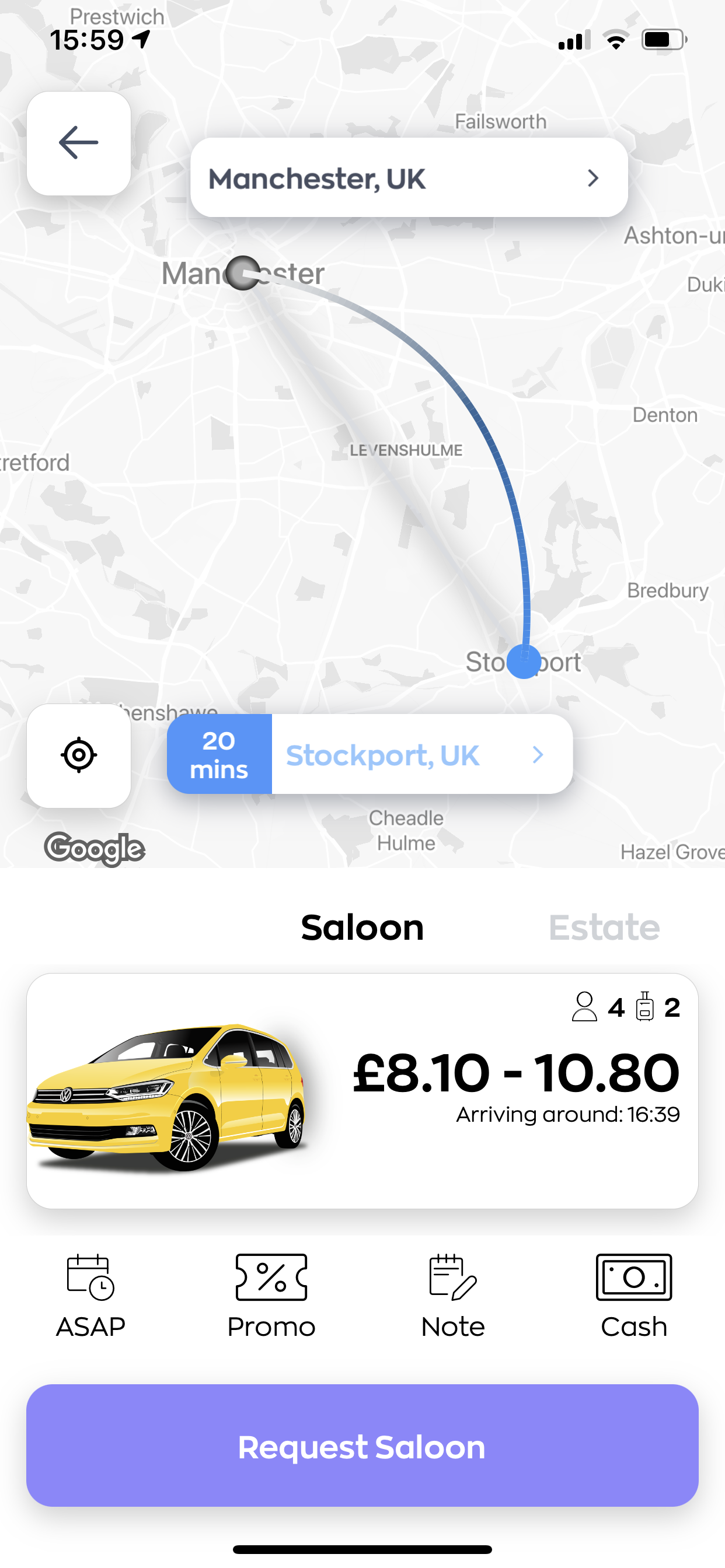 United Taxis Kitchener screenshot 6