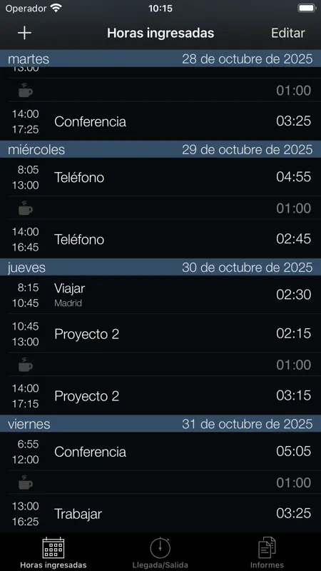 Temporizador de Trabajo screenshot 2 of 5