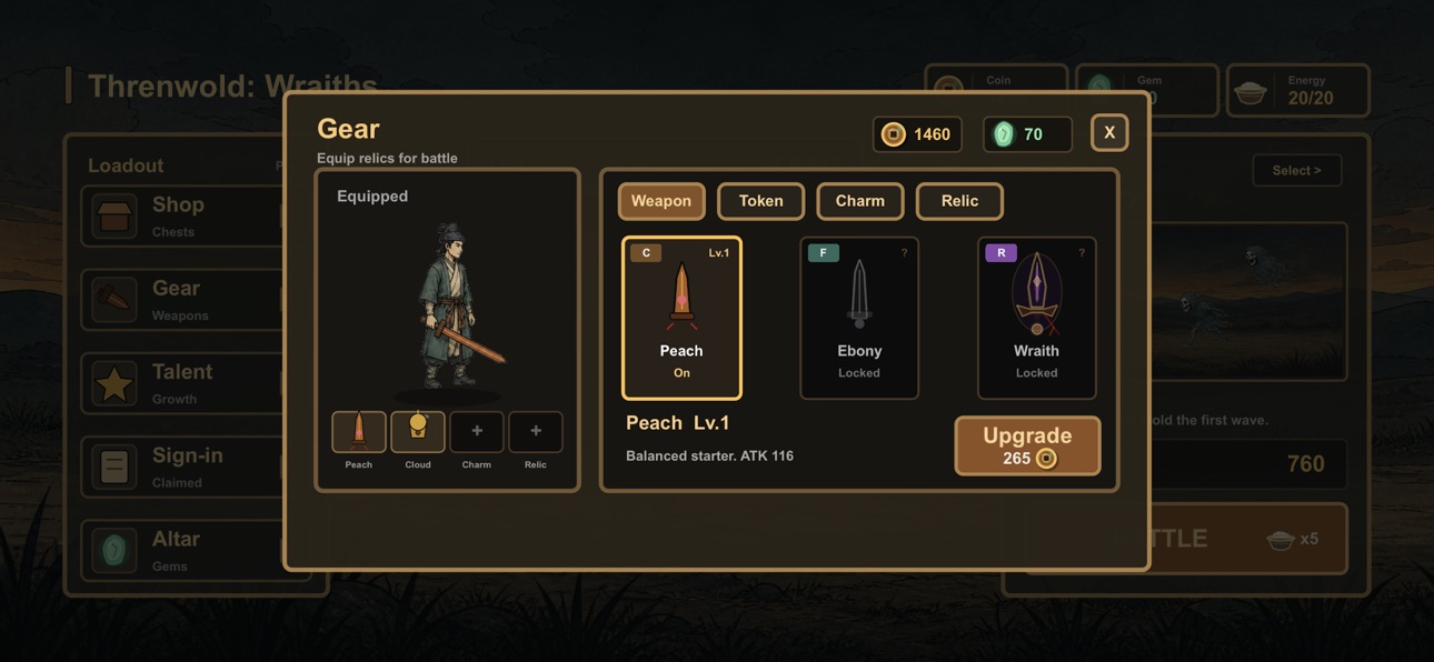 Screenshot 2 of Threnwold: Wraiths