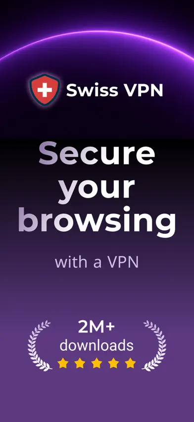Swiss VPN Free: Fast & Secure screenshot 1