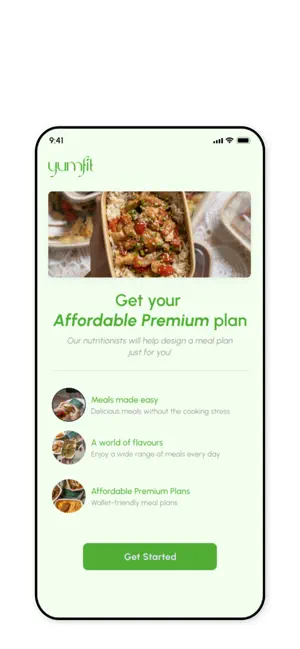 YumFit Meal Plan screenshot 4