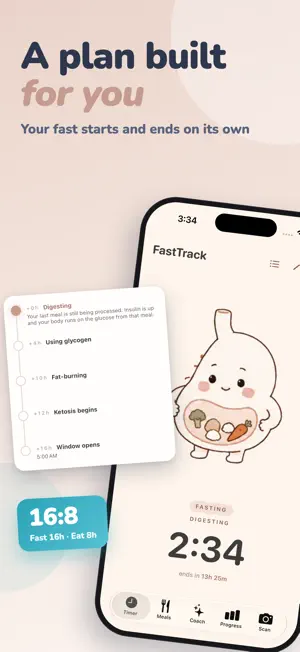 FastTrack Intermittent Fasting screenshot 2