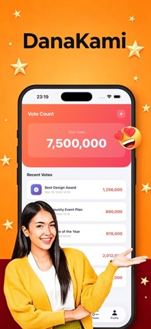 Danakami - Voting statistics iPhone screenshot 1