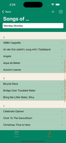 Repertoire-DB Screenshot 1 of 4