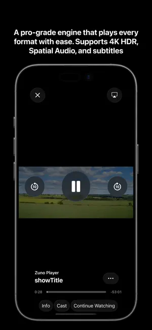 Zuno: Media Player screenshot 4