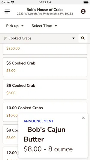 Bob's House of Crabs screenshot 2