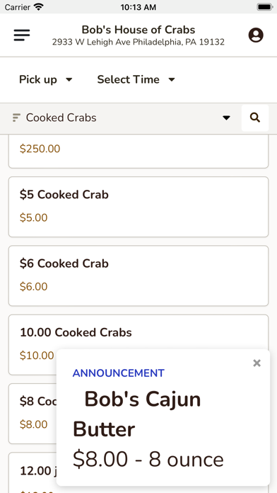 App screenshot