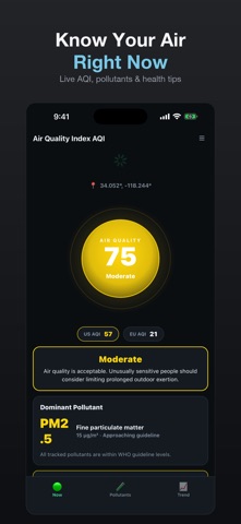 Air Quality Index AQI iPhone screenshot 3