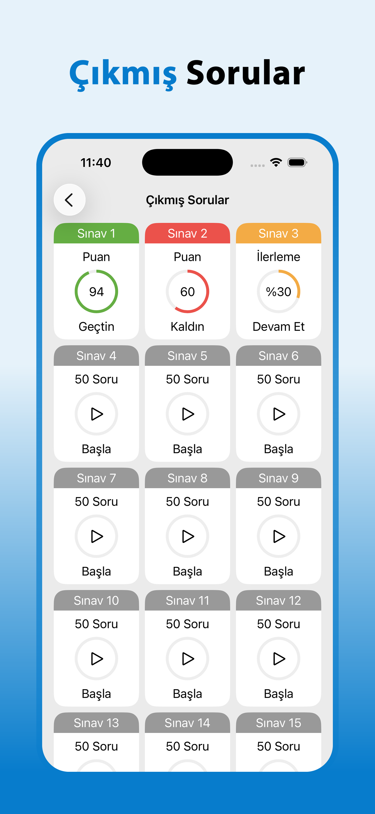 Ehliyet Sınav Soruları - 2026
