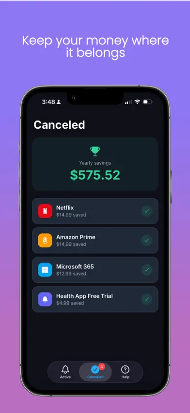 Cancel Alerts screenshot 3