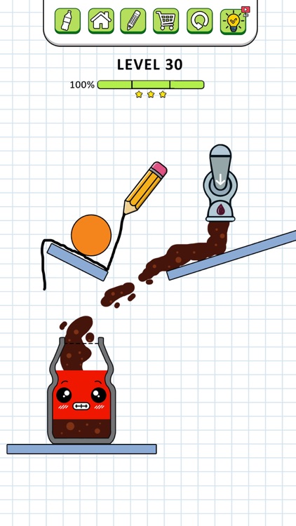 Fill The Bottle: Draw Line screenshot-5