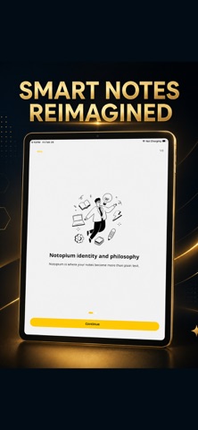 Notopium iPhone screenshot