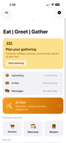 EGG: Eat | Greet | Gather screenshot